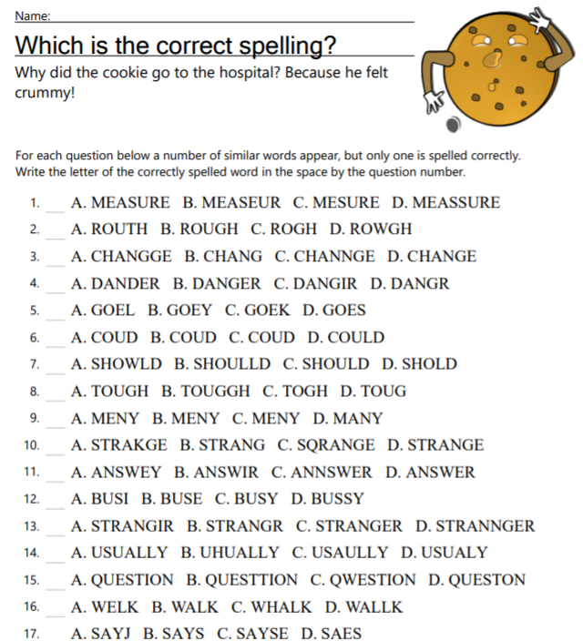 Which is the correct spelling?