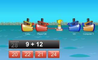 ug-of-War Addition Multiplayer Game