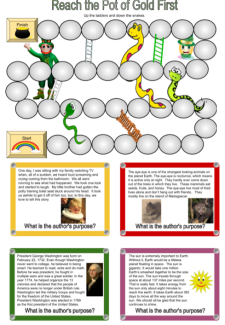 Author's Purpose Game