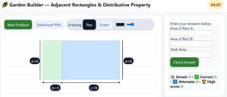 Area Builder Activity and Practice