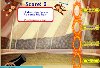 Cannonball Cats Figurative Language Game