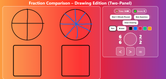 Fraction Comparison Game