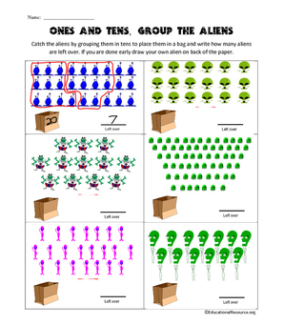Ones and Tens, Group The Aliens