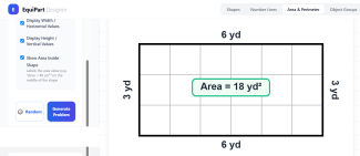 math shape designer image