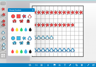 Number frames image
