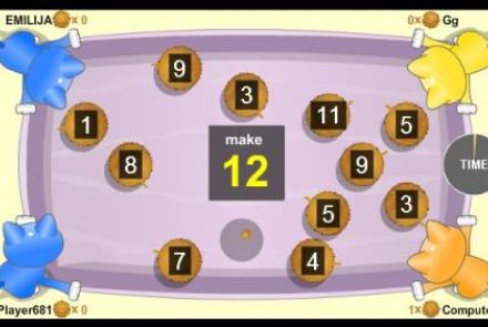 addition fluency game