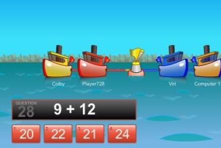 ug-of-War Addition Multiplayer Game