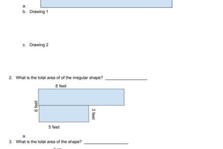 Area Reteach Worksheet