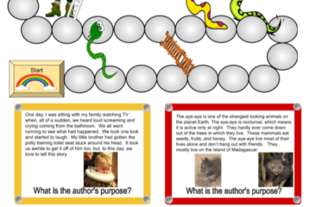 Author's Purpose Game