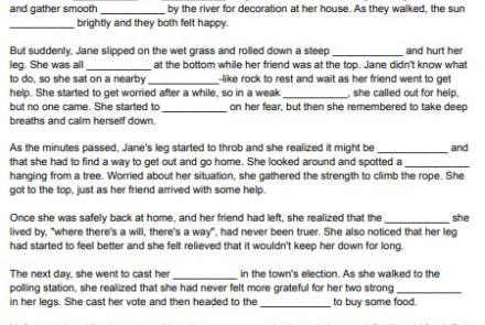 'o' - 'e' Spelling Pattern Phonics Cloze Reading Worksheet Image