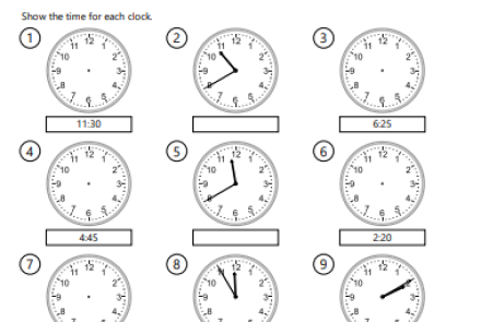 Don't Tick Off a Clock Telling Time Worksheet