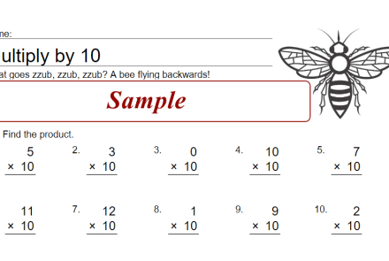 Multiplication Daily Math Skills--Multiplication Timed Tests