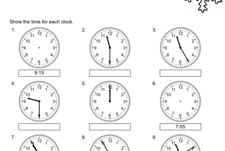 What time do you have? Clocks