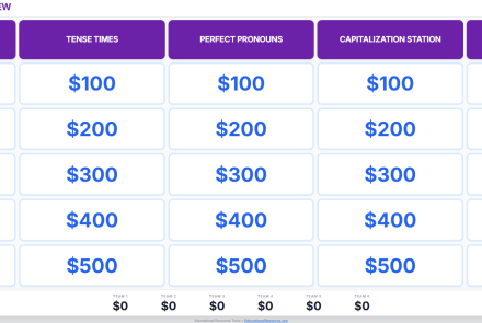 AI and Custom Classroom Jeopardy Game Generator