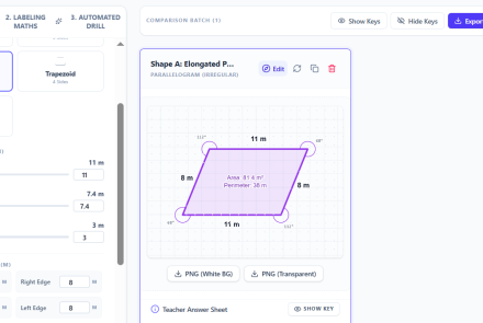 Shapes generator tool