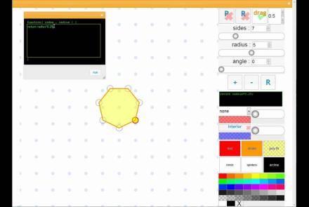 Embedded thumbnail for Polygon and Quadrilaterial Interactive Creator