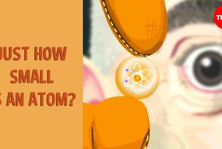 Embedded thumbnail for How small is an atom? Video