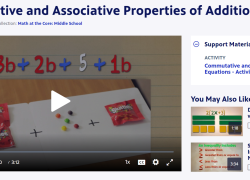 Commutative and Associative Properties of Addition Skittles Activity
