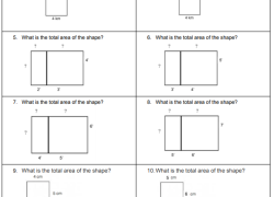 Area and Perimeter Reteach Worksheet