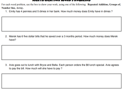 multiplication word problems image