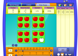 Explore Fractions and how they relate to Decimals and Percents. image
