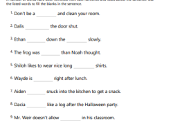 Slippery Slope "sl" Blends Cloze Sentences image
