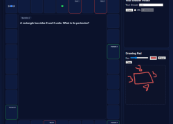 Perimeter Practice Board Game.