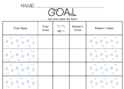 Goal: A game of addition and comparing numbers