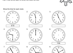 What time do you have? Clocks