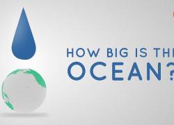 Embedded thumbnail for How big is the ocean? Video